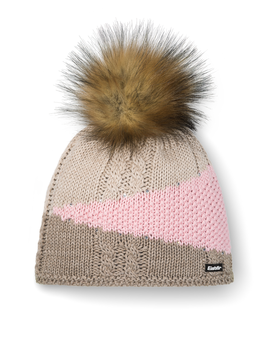 Eden Lux Crystal Bommelmütze