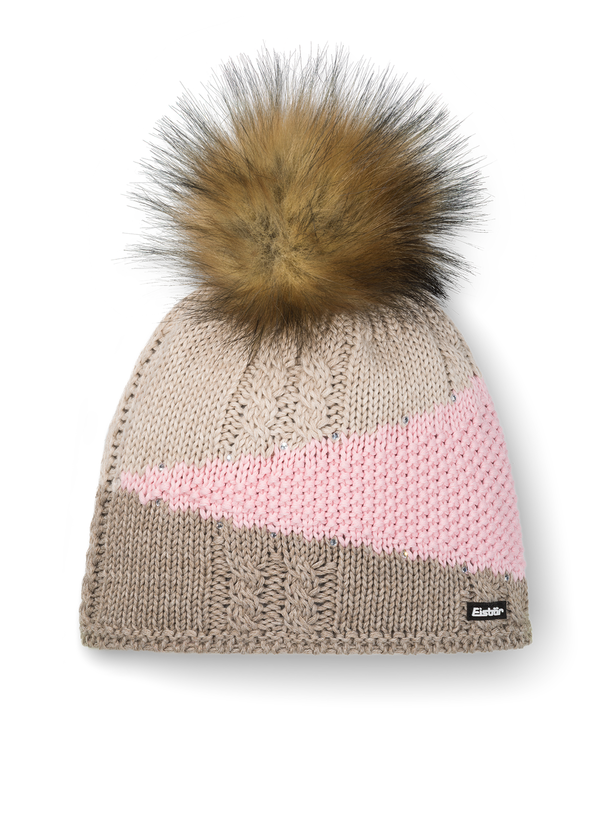 Eden Lux Crystal Bommelmütze