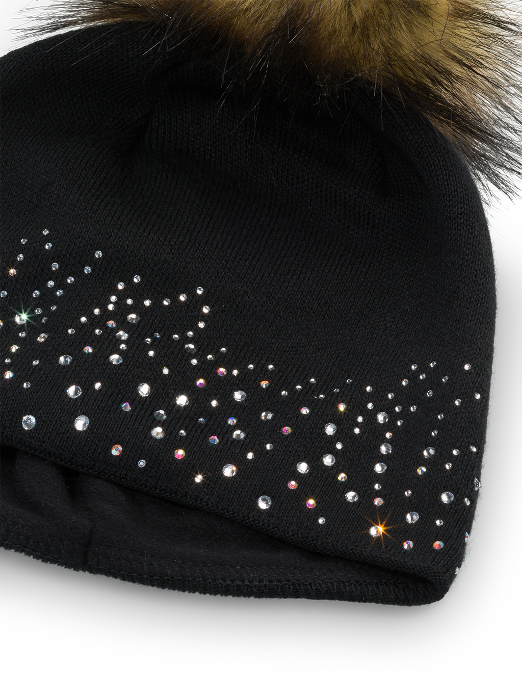 Nalin Lux Crystal Bommelmütze