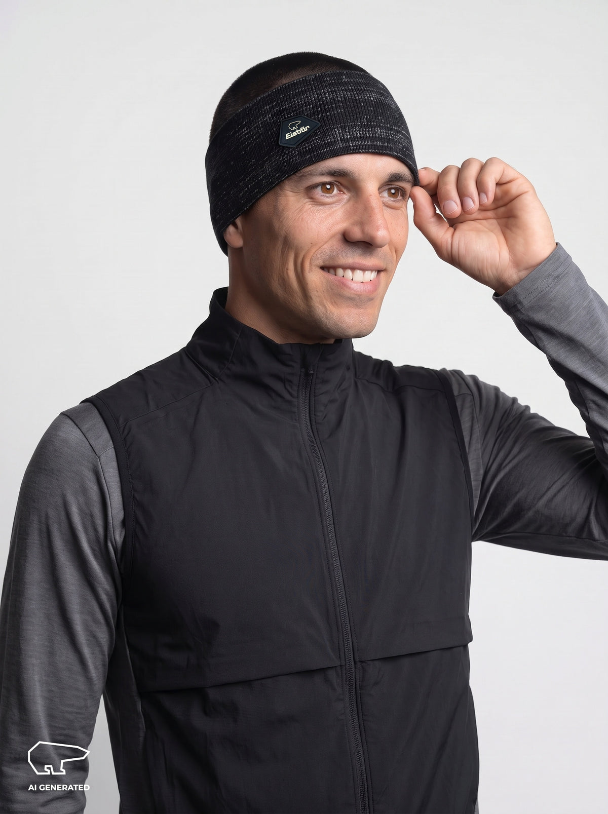 Astris Reflective Stirnband