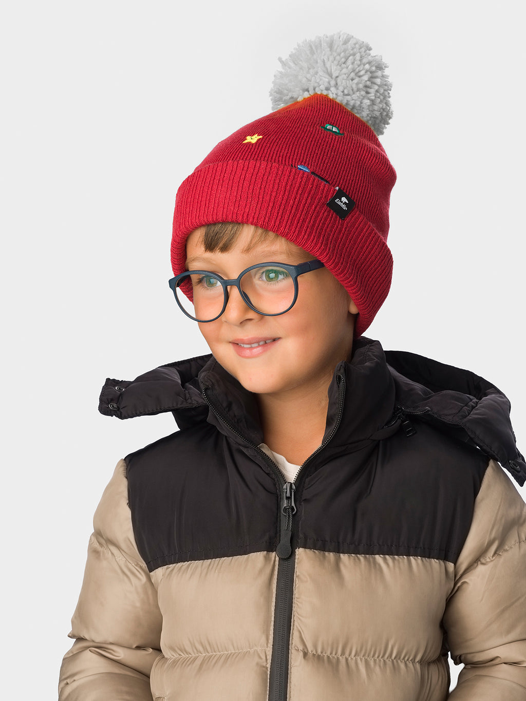 Talur Kids Pom-Pom Beanie