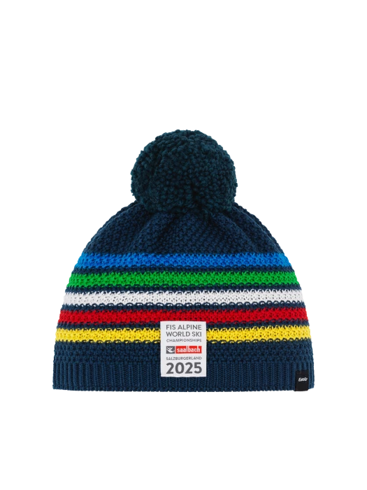 Bobble knitted hat (Alpine) - Vintage Blue Bobble knitted hat (Alpine) - Vintage Blue